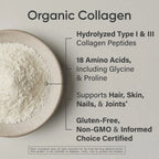 Sports Research Collagen Peptides Organic Unflavored (30 servings)