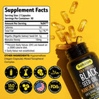 Sakoon aceite de semilla negra y miel Manuka 60 Capsulas sfn