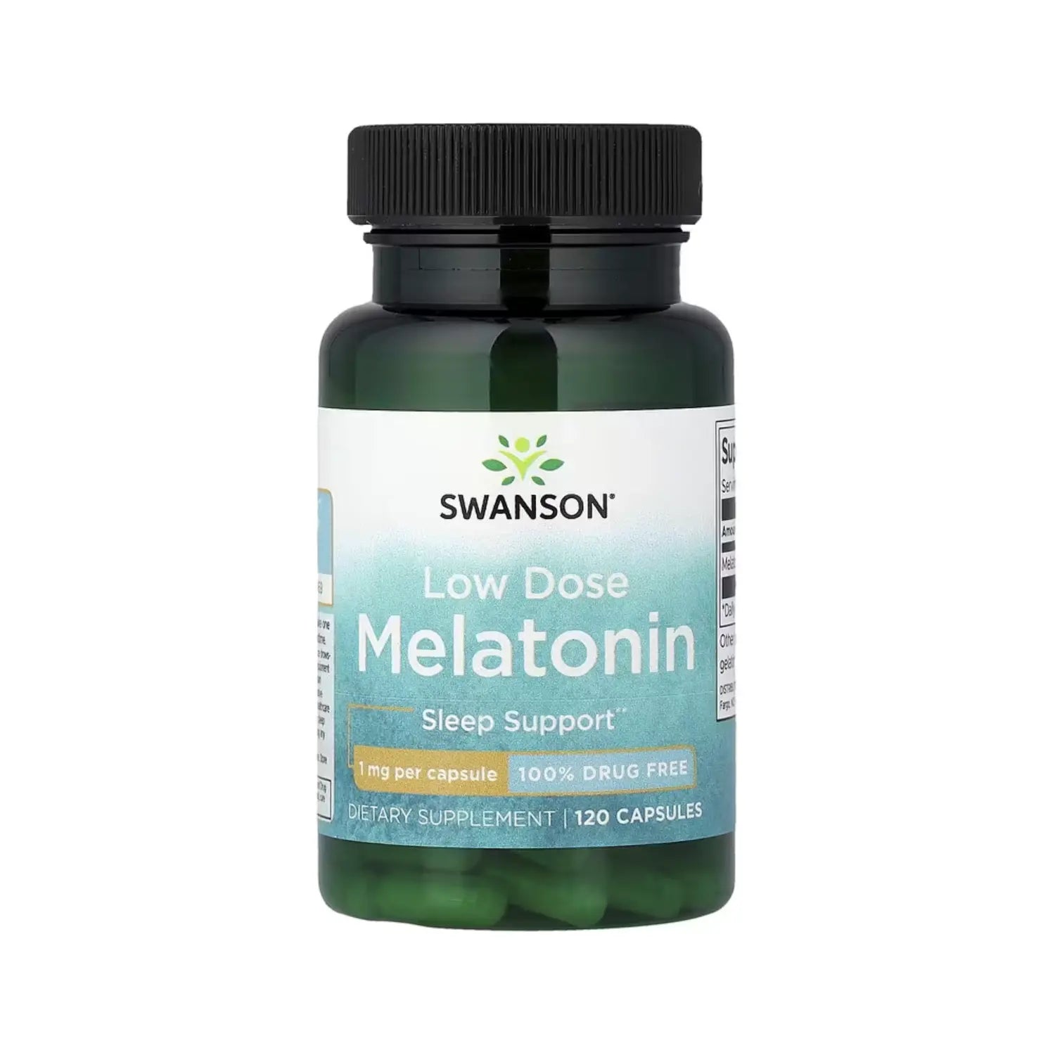 Swanson Melatonina 1 mg 120 cápsulas de Swanson Premium Brand