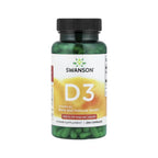SWANSON VITAMINA D3 400 IU 250CAPS APOYA LA SALUD ÓSEA SFN