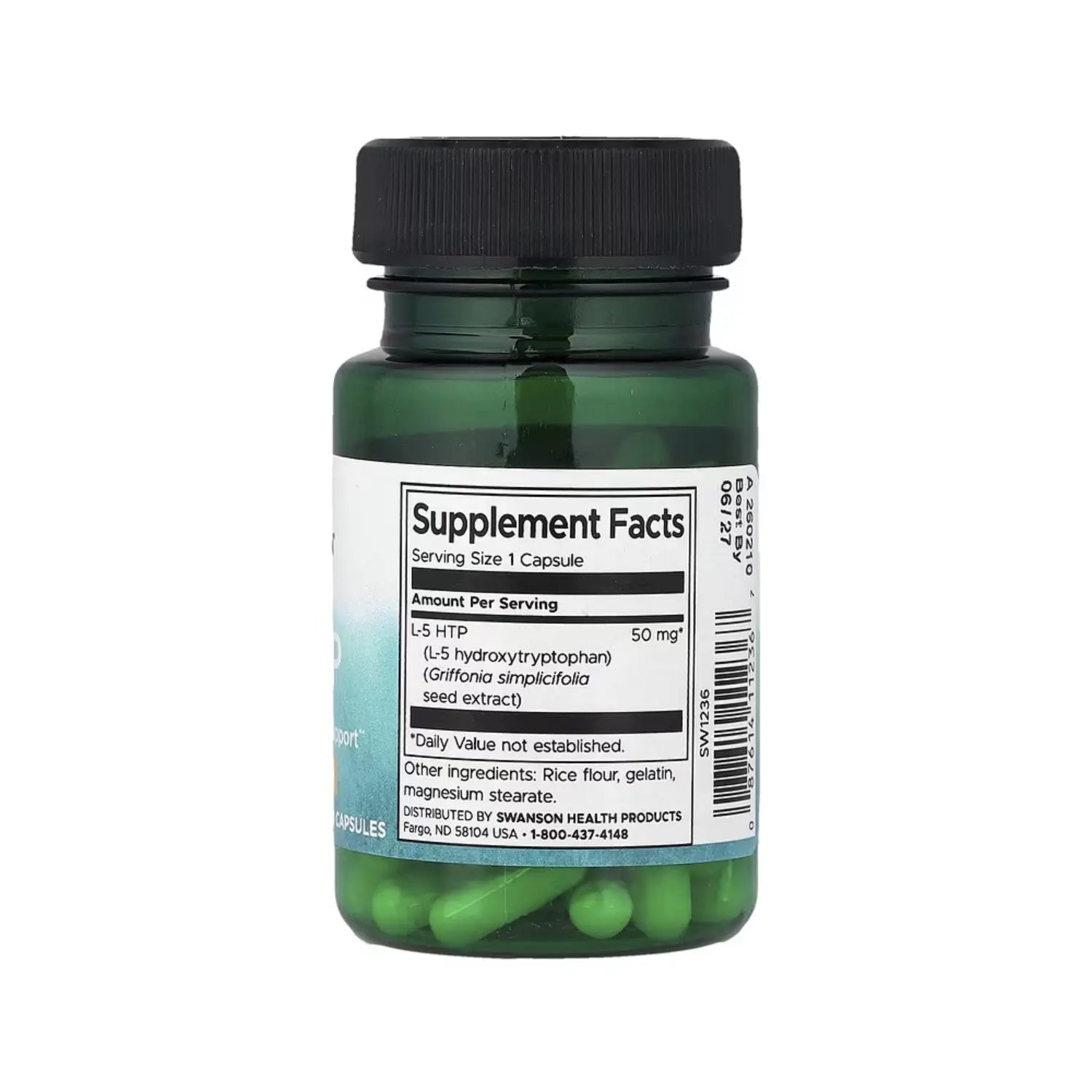 SWANSON 5-HTP 50MG 60 CAPSULAS SFN