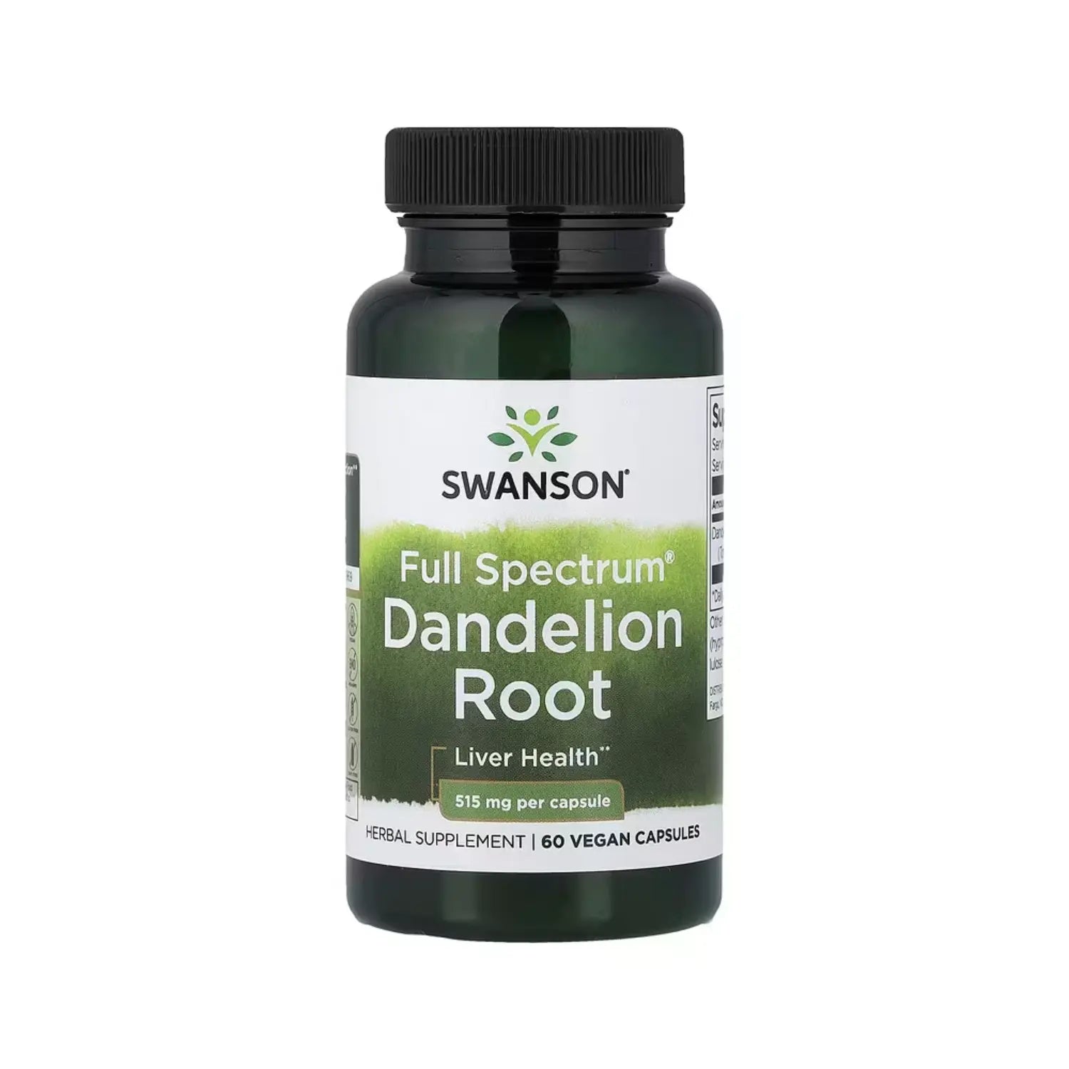 SWANSON RAÍZ DIENTE LEÓN ESPECTRO COMPLETO 515MG 60CAPS SFN