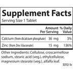 Carlson Labs Zinc 15 mg 250 Tabletas