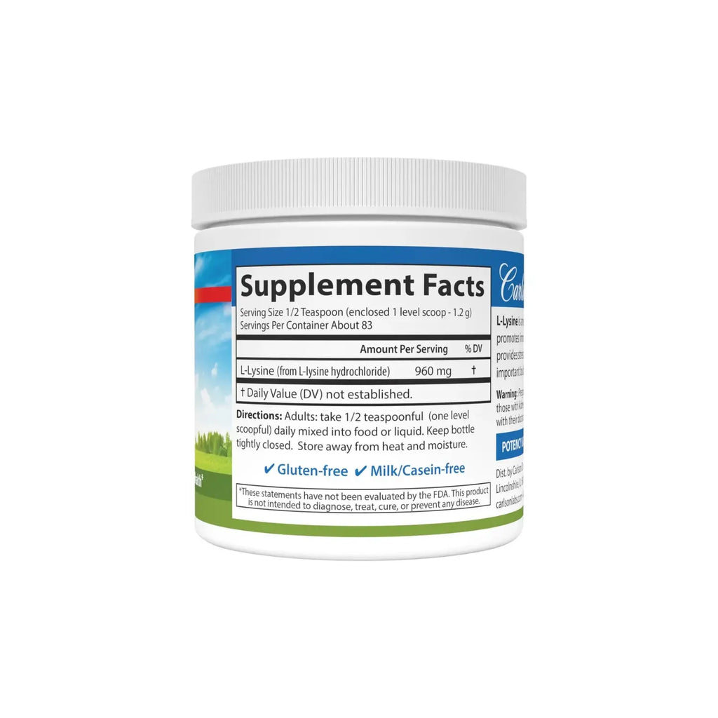 CARLSON LABS L-LISINA 100 G SFN