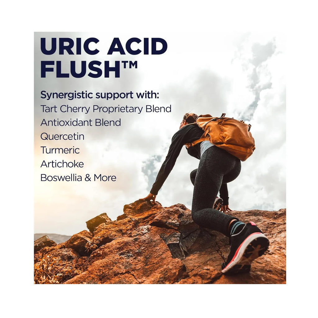 KAL Uric Acid Flush™ | Cereza Ácida, Quercetina y Semilla de Apio | Apoyo al Ácido Úrico y Confort Articular | 60 Cápsulas