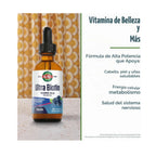 KAL Ultra Biotin DropIns 10,000 mcg | Biotina Líquida para Cabello, Piel y Uñas | Mixed Berry | 59 mL