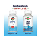KAL Lithium Orotate 5 mg | Litio en Cápsulas Vegetales | Apoyo al Bienestar General | 60 VegCaps