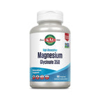 KAL, Glicinato de magnesio 350 de alta absorción 160 capsulas