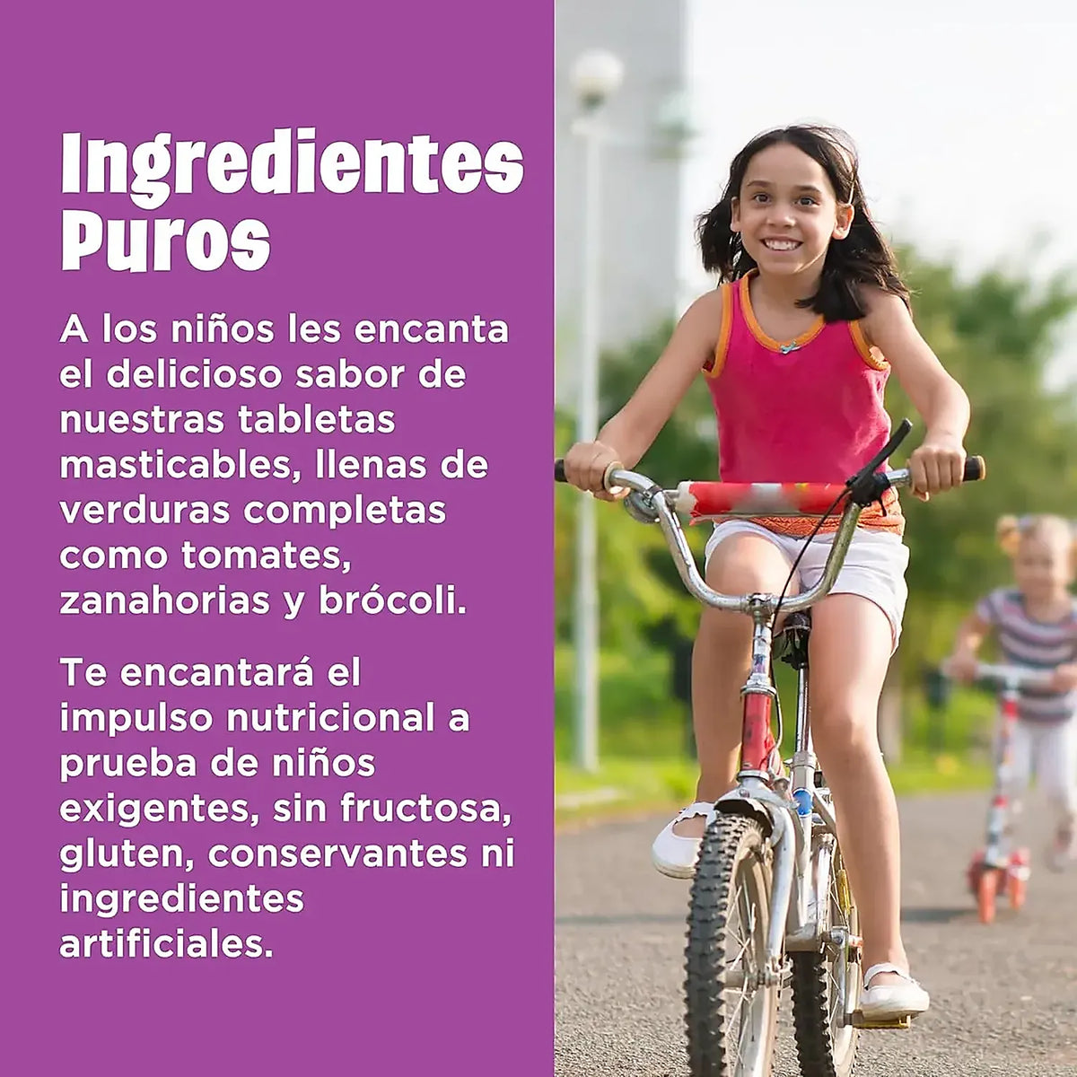 KAL MultiSaurus Vitaminas y Minerales para Niños Sabor Frutas del Bosque 90 Tabletas Masticables | 22 Vitaminas y Minerales | Con Vitaminas A, C, D3, E y Complejo B | Sin Gluten ni Fructosa | Suplemento alimenticio