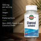 Kal, Carbón Activado, 280 Mg, 50 Cápsulas Sfn