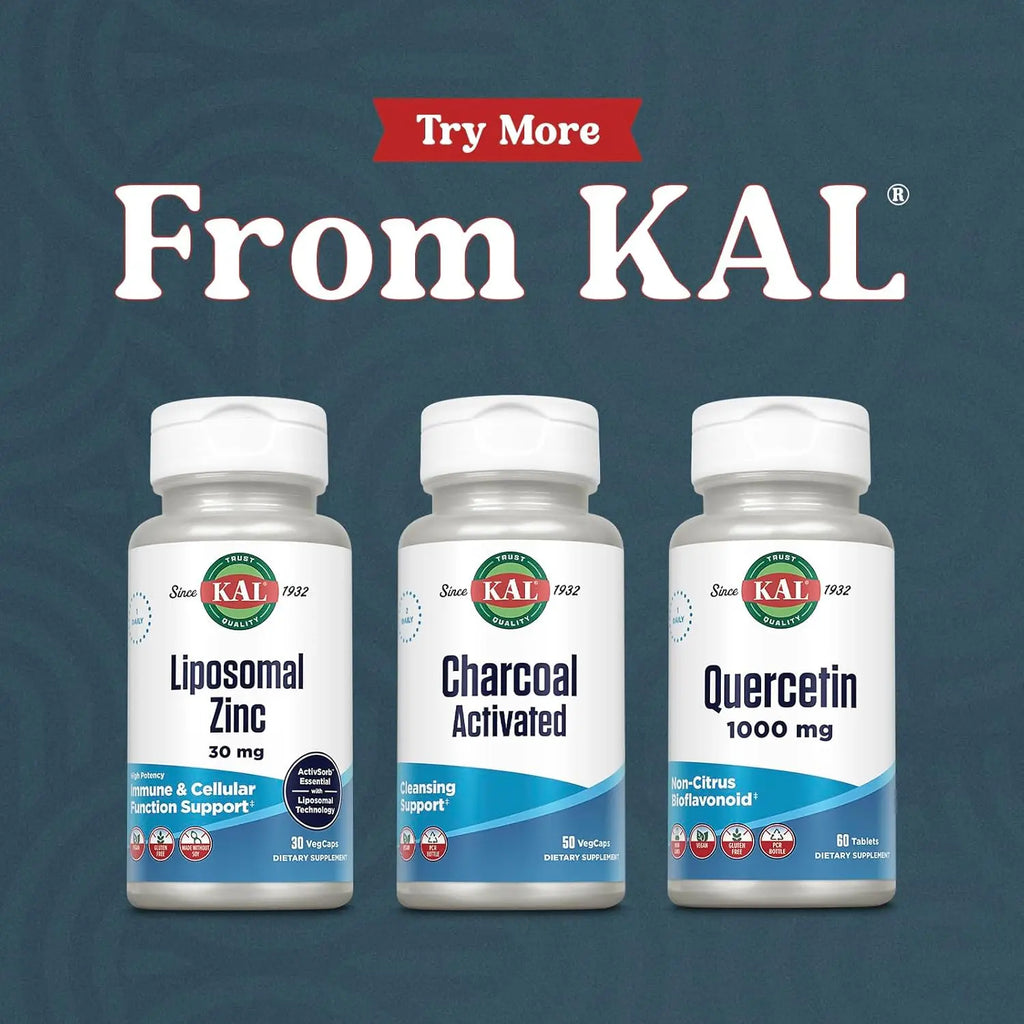 Kal, Carbón Activado, 280 Mg, 50 Cápsulas Sfn