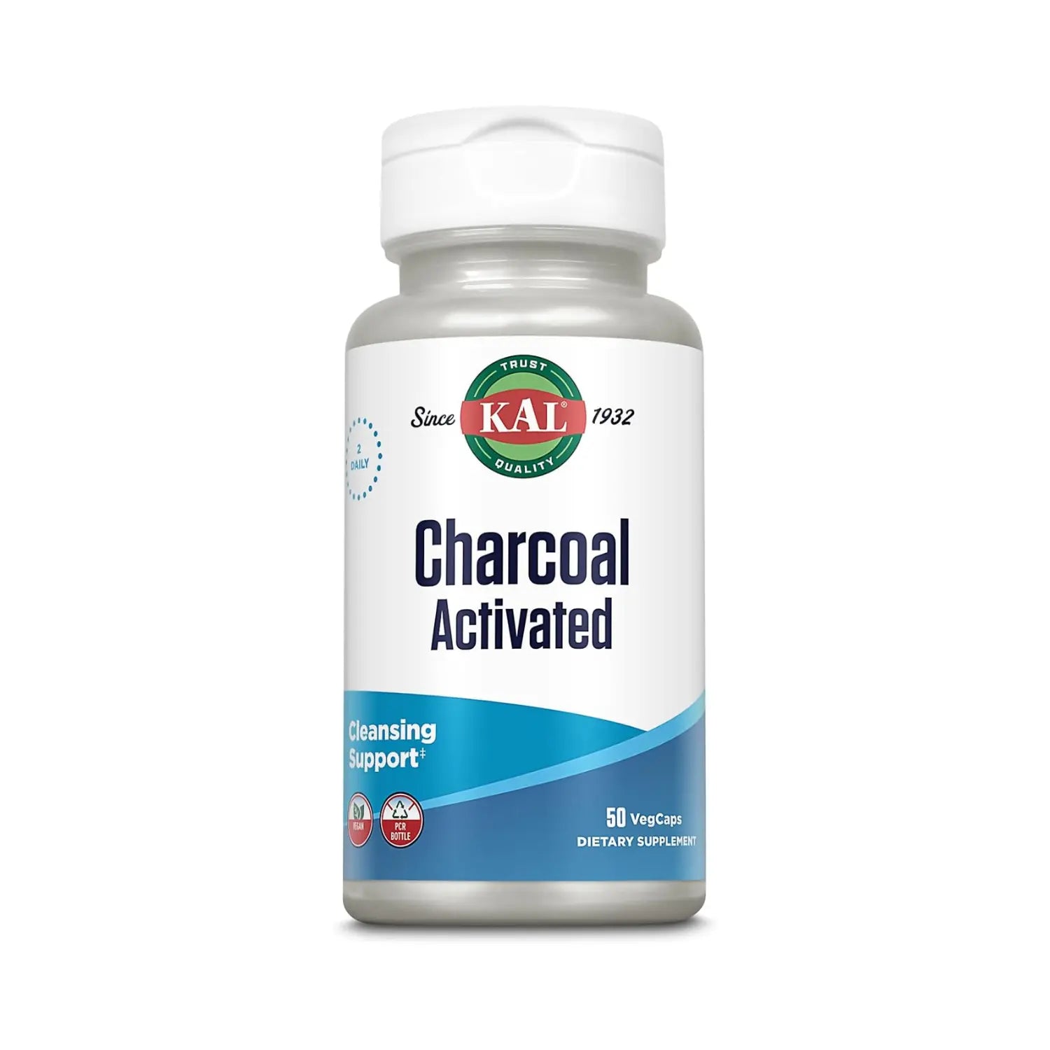 Kal, Carbón Activado, 280 Mg, 50 Cápsulas Sfn