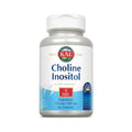 KAL Choline Inositol | Colina 195 mg + Inositol 500 mg | Apoyo Metabólico y Celular | 90 Tabletas
