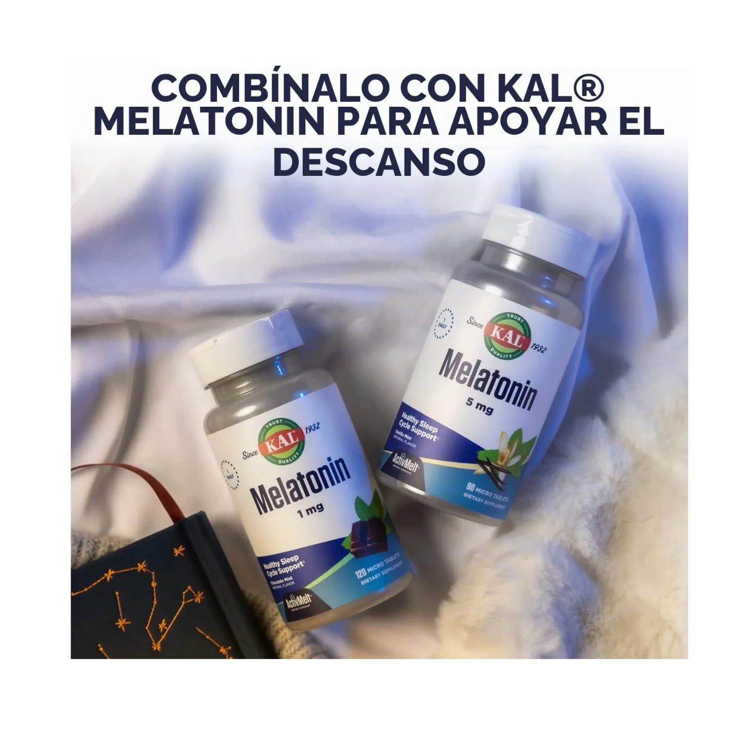 KAL Astaxanthin 10 mg | Astaxantina Natural de Haematococcus pluvialis | Antioxidante para Ojos y Piel | 60 VegCaps