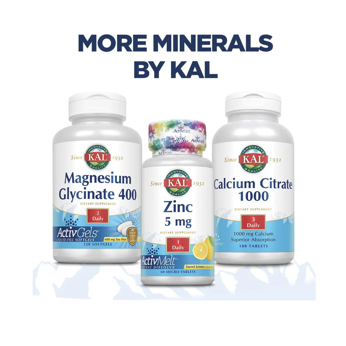 KAL Magnesium Orotate 200 mg | Magnesio para Apoyo Muscular, Nervioso y Óseo | 120 VegCaps
