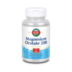 KAL Magnesium Orotate 200 mg | Magnesio para Apoyo Muscular, Nervioso y Óseo | 120 VegCaps