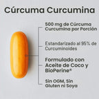Sports Research Turmeric Curcumin C3 Complex 500mg 60 Cápsulas blandas