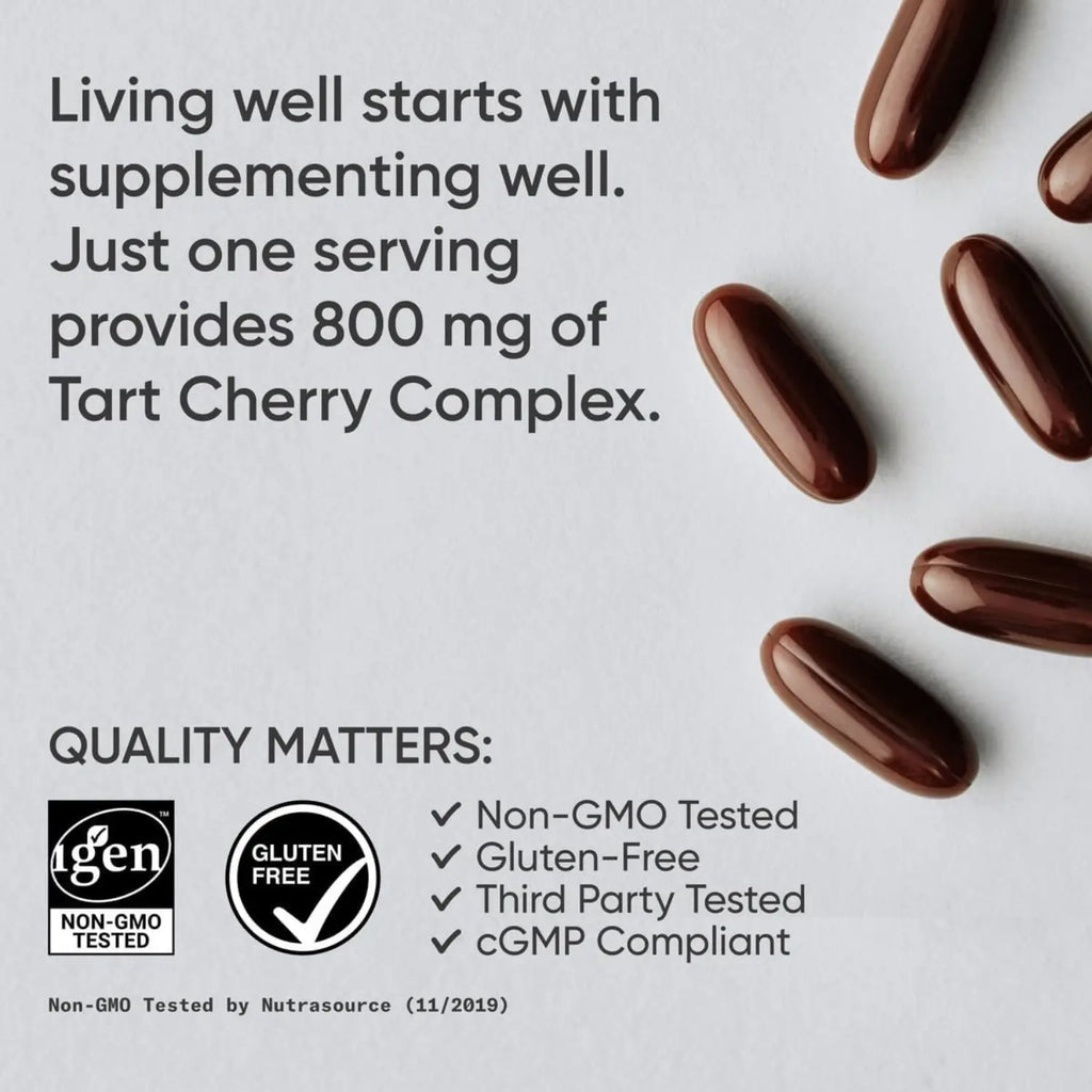 Sports Research Tart Cherry 800mg (60 softgels)