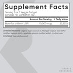 Sports Research Biotin 10,000mcg (120 veggie softgels)