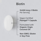 Sports Research Biotin 10,000mcg (120 veggie softgels)