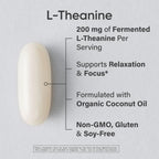 Sports Research L-Theanine Suntheanine 200mg (60 softgels)