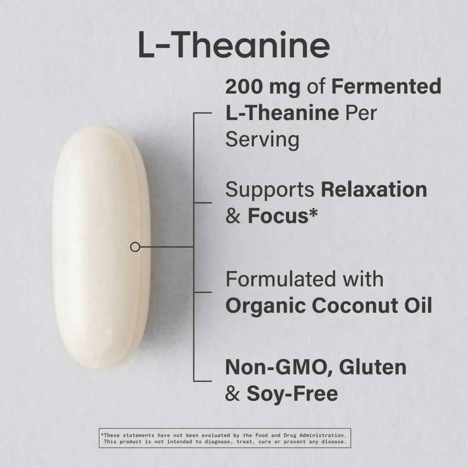 Sports Research L-Theanine Suntheanine 200mg (60 softgels)