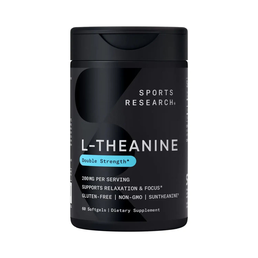 Sports Research L-Theanine Suntheanine 200mg (60 softgels)