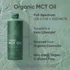 Sports Research MCT Oil Organic C8 C10 C12 - 32oz