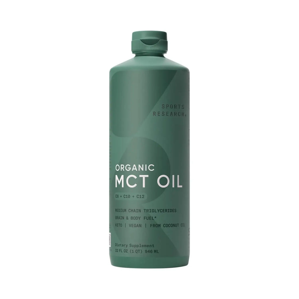 Sports Research MCT Oil Organic C8 C10 C12 - 32oz