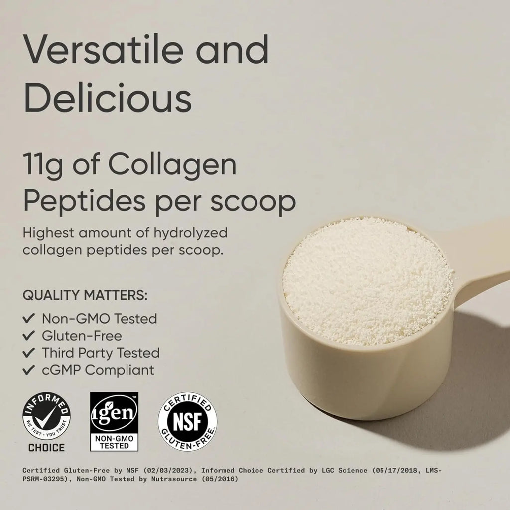 Sports Research Collagen Peptides Vanilla Bean (40 servings) - 16.93oz