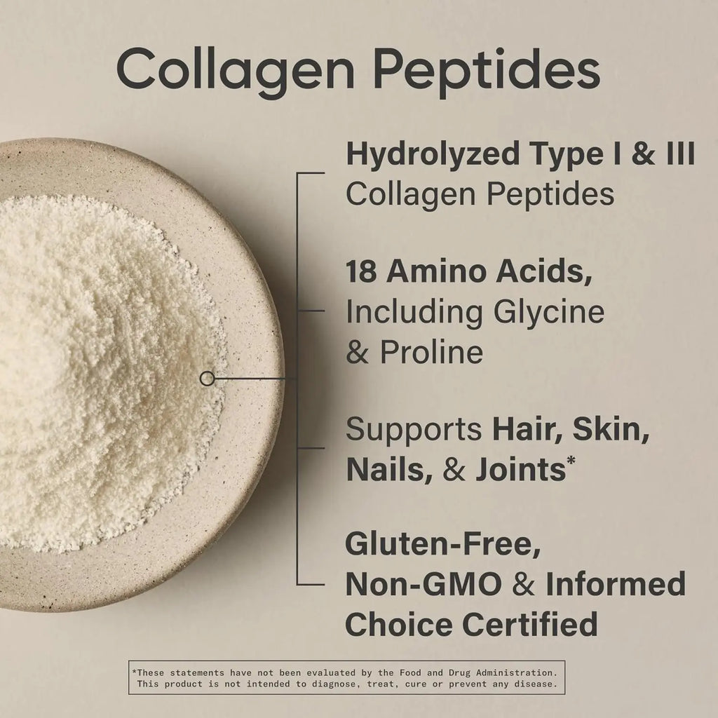 Sports Research Collagen Peptides Vanilla Bean (40 servings) - 16.93oz