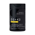 Sports Research Vegan D3 125mcg (5000iu) + Vitamin K2 100mcg (60 veggie softgels)