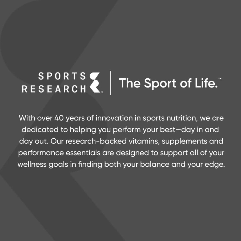 Sports Research L-Theanine + Caffeine (60 softgels)