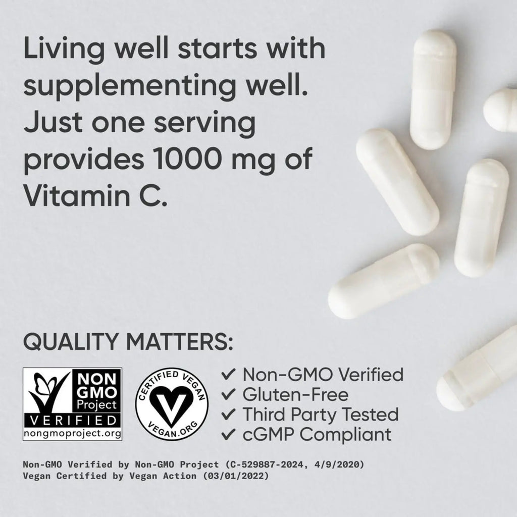 Sports Research Vitamin C 1000mg (240 veggie capsules)