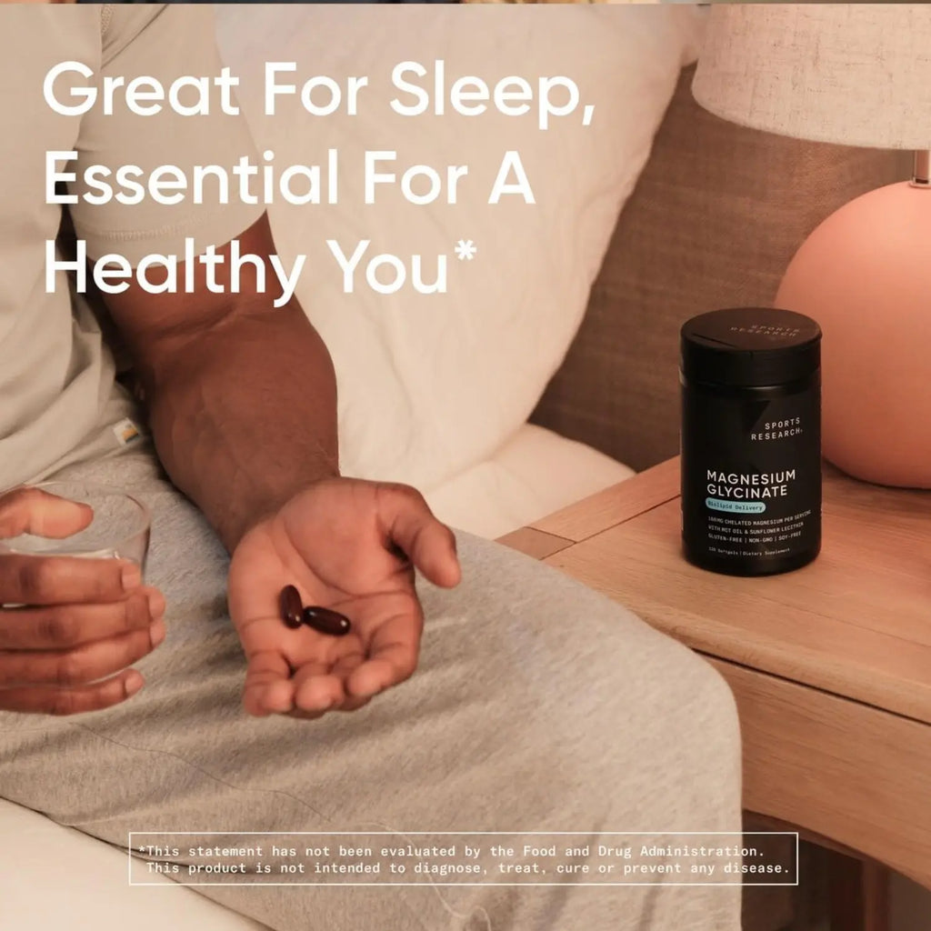 Sports Research Magnesium Glycinate 160mg (60 softgels)