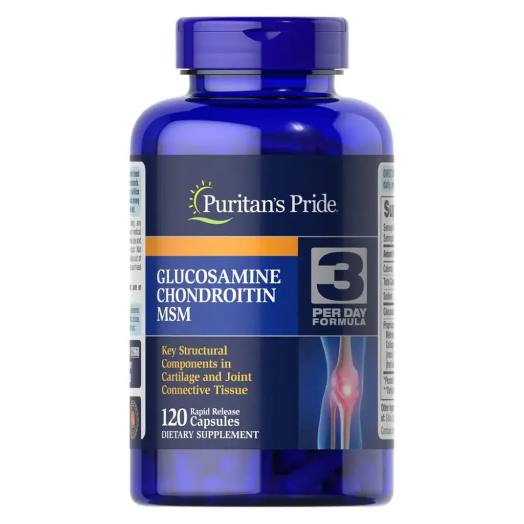 Puritans Pride Doble Glucosamina Condroitina 120 Cápsulas