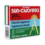 Sun Chlorella 300 Tabletas 200 mg | 90 %+ de pared celular pulverizada | Vitamina B12 y vitamina D de origen natural | Sin OGM, sin gluten