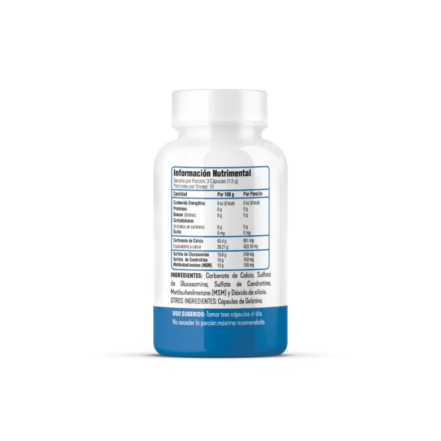 GREENSIDE GLUCOSAMINA 15 G, 30 CAPSULAS SFN