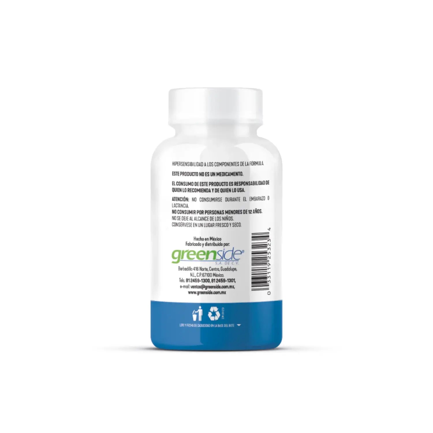GREENSIDE GLUCOSAMINA 15 G, 30 CAPSULAS SFN
