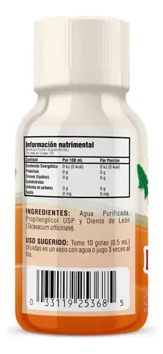 GREENSIDE MALABAR | Extracto de Diente de León | Frasco de 65 ml | Apoyo Digestivo y Bienestar Hepático