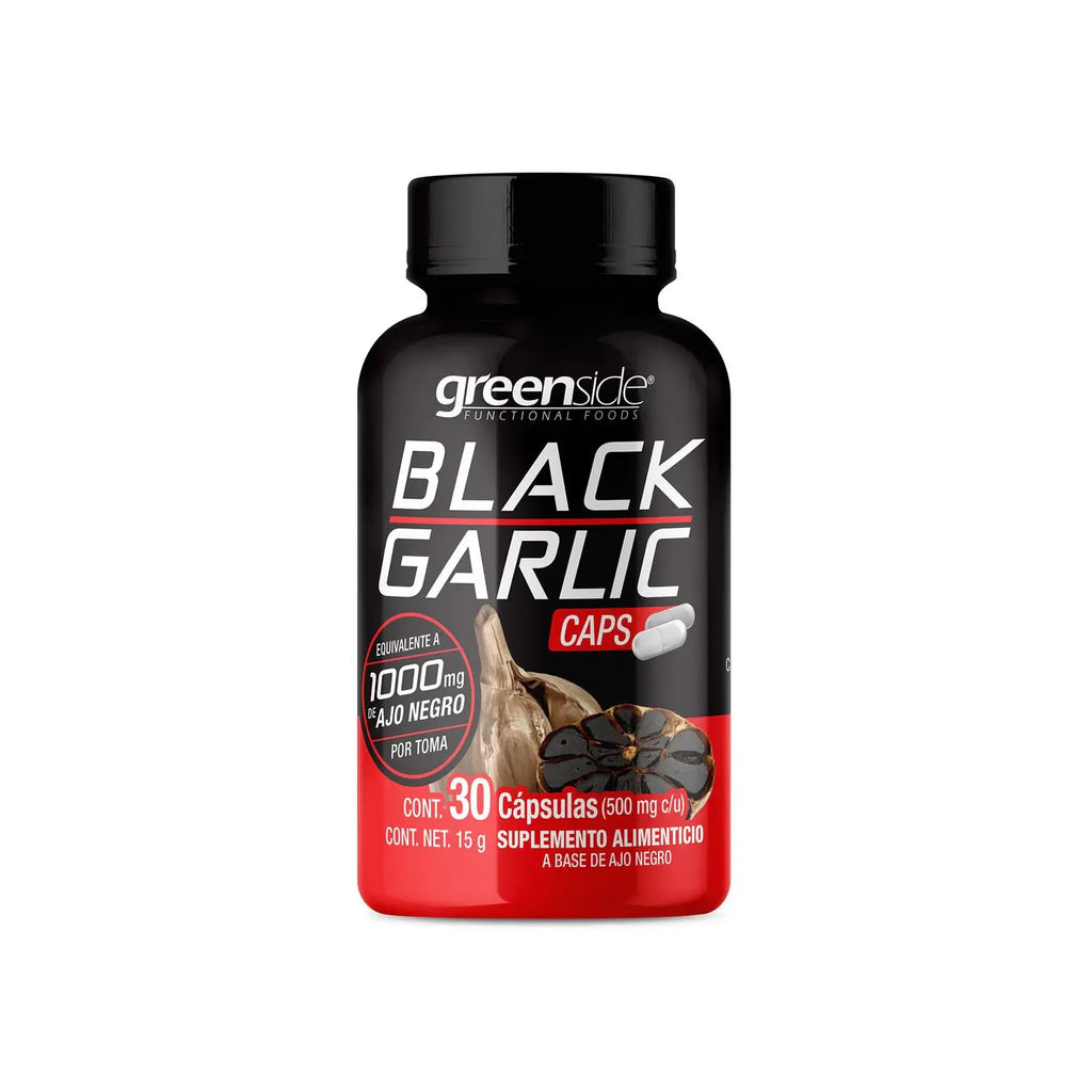GREENSIDE AJO NEGRO BLACK GARLIC 500 MG, 30 CAPS SFN