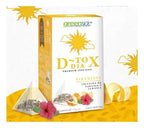 Greenside D-Tox Día | 14 Pirámides | Infusión de Naranja y Jamaica | Bienestar Digestivo | Té Herbal