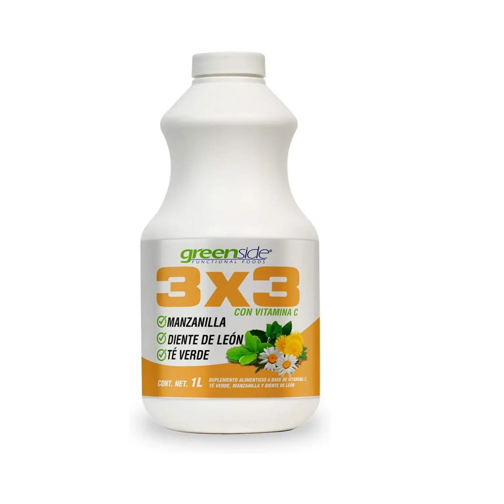 3X3 CON VITAMINA C TÓNICO SABORCÍTRICOS PRESENTACIÓN 1 L SFN