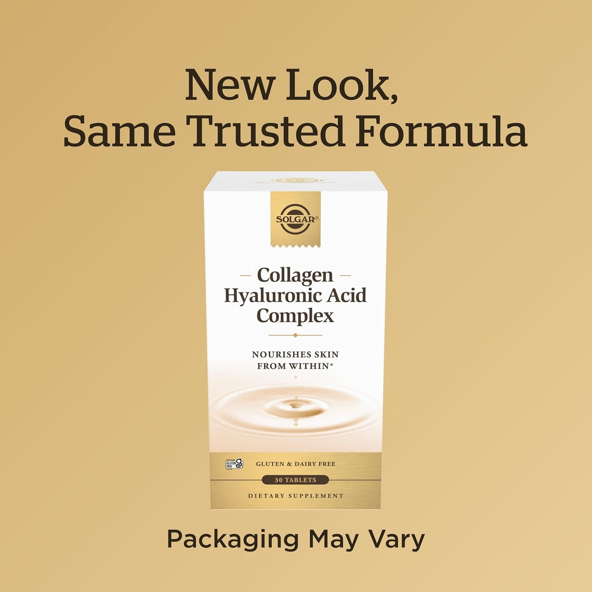 Solgar Collagen Hyaluronic Acid Complex 120 Mg 30 Tabletas
