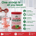 Country Farms Super Green Drink Mix Berry 10.6 oz