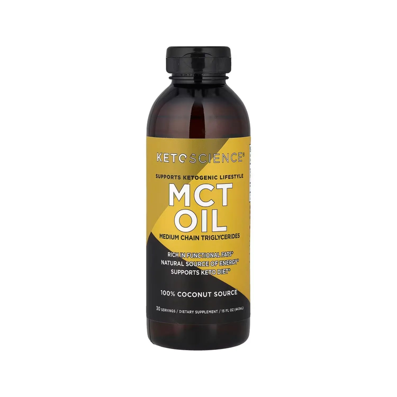 Keto Science, Aceite de MCT, 443 ml (15 oz. líq.)