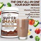 Country Farms Super Shake Todo En Uno Sabor Chocolate 12.48 oz