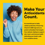 Nature's Life Vitamina E 268 mg 100 Cápsulas Blandas | Antioxidante y apoyo cardiovascular y de la piel | Con d-Alfa Tocoferol Natural y Tocoferoles Mixtos | Suplemento alimenticio