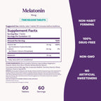 Natrol Melatonina  Liberación Prolongada 10mg Con 60 Tabletas
