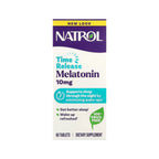 Natrol Melatonina  Liberación Prolongada 10mg Con 60 Tabletas